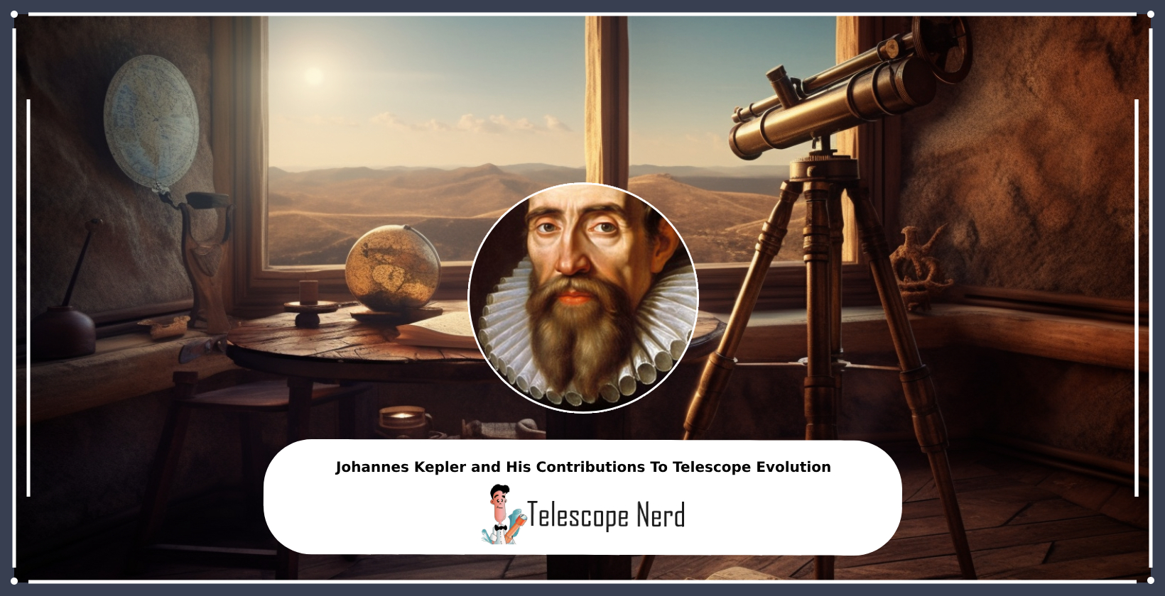 telescope contributions of astronomer Johannes Kepler