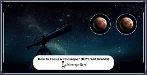 how to focus and sharpen a telescope image