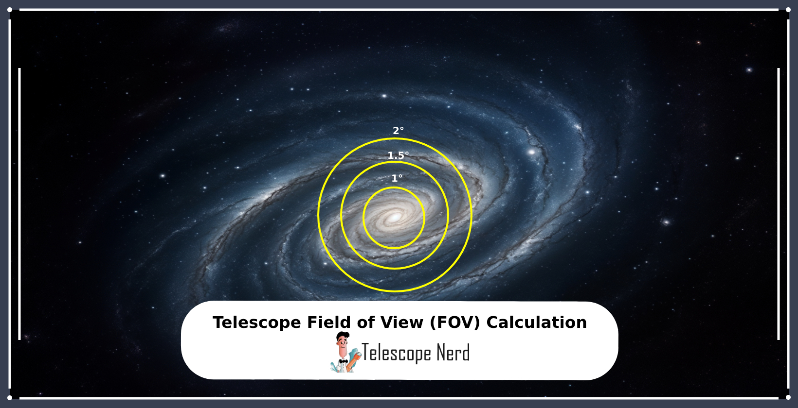 field of view of a telescope