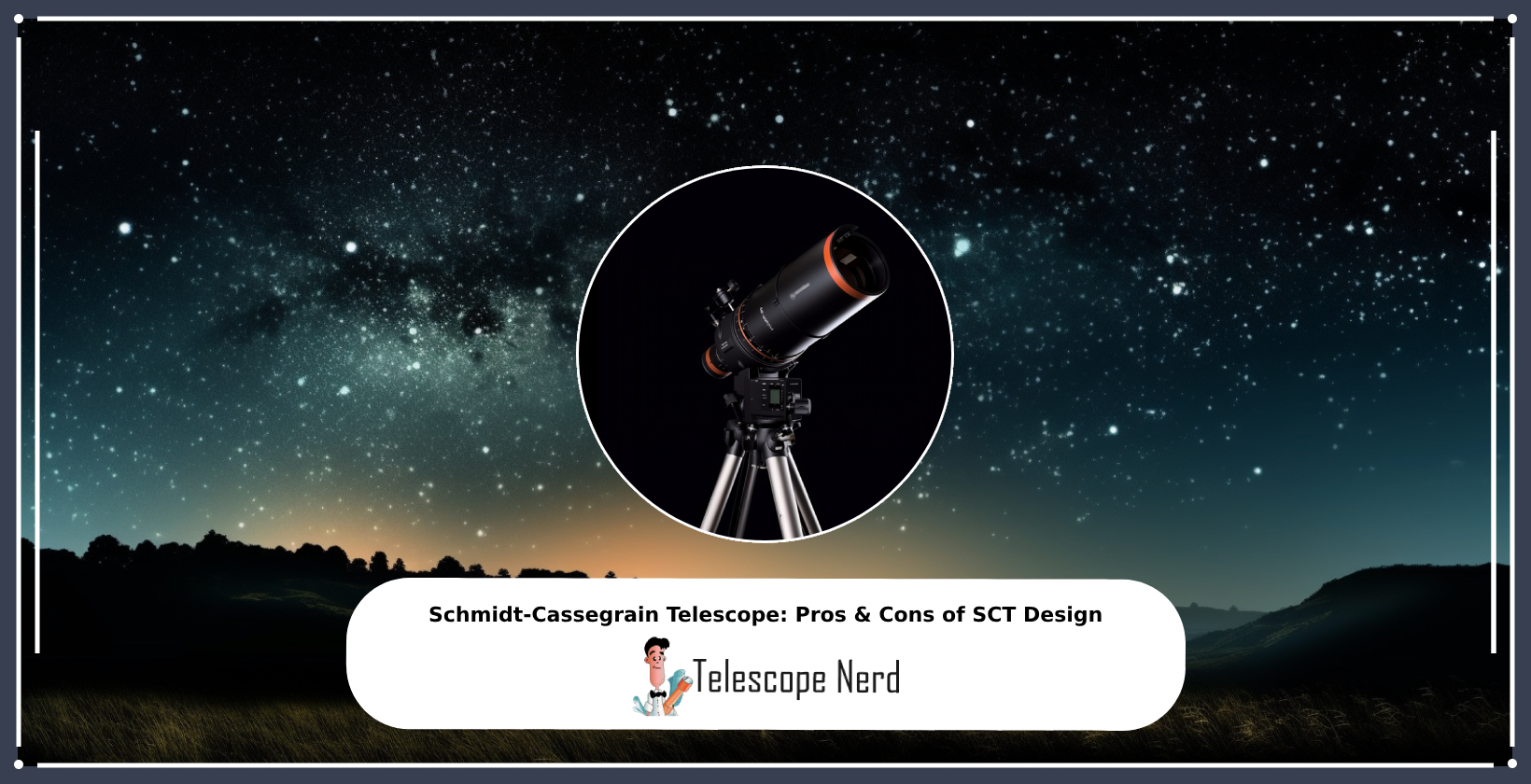 Schmidt-Cassegrain telescope and SCT optical system