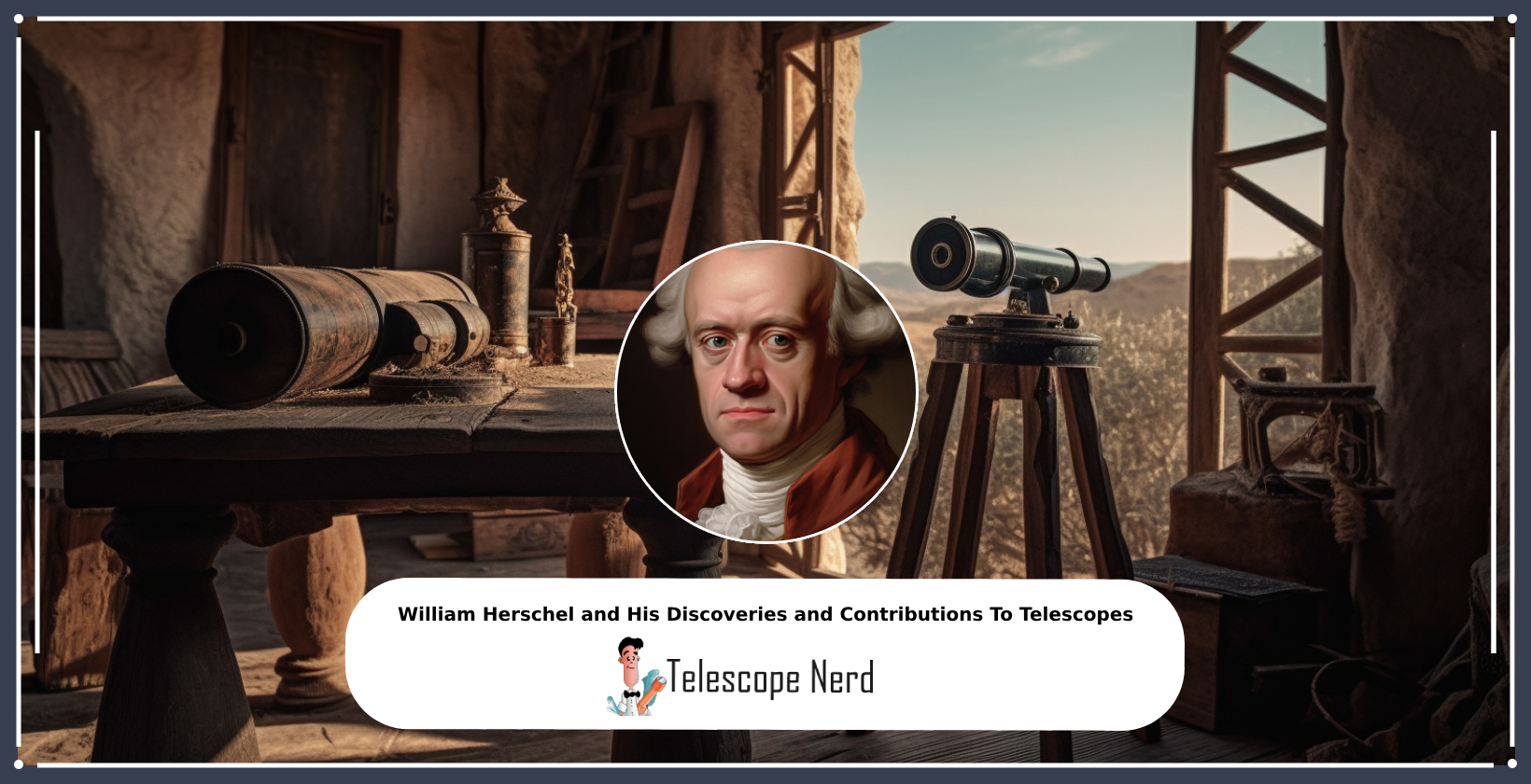 William Herschel astronomer and his contributions to telescopes