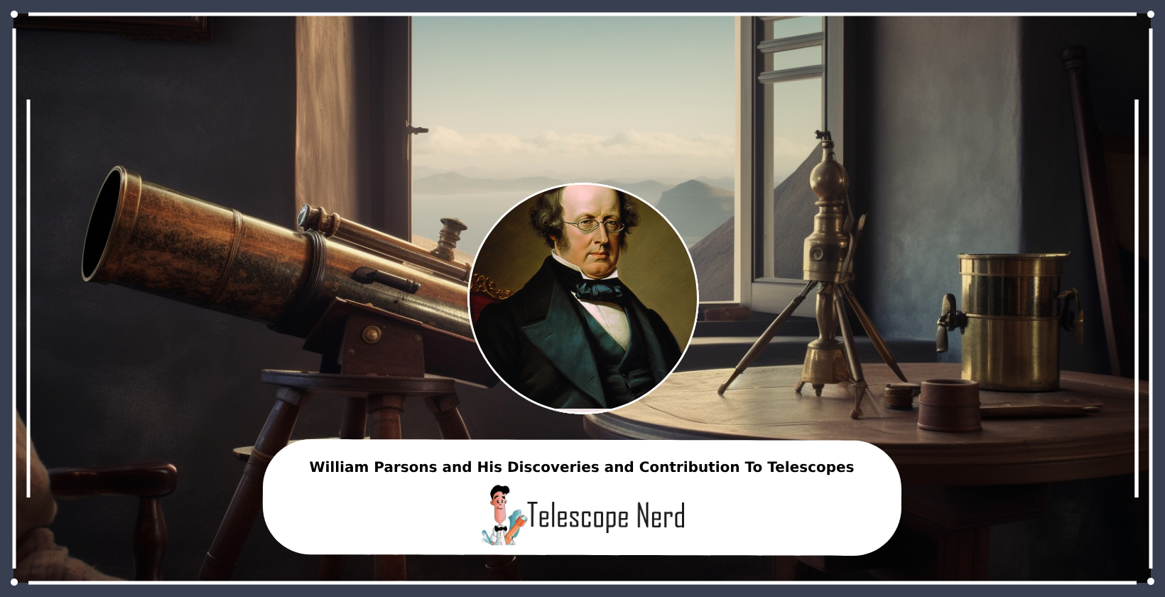 William Parsons, 3rd Earl of Rosse astronomer and his contributions